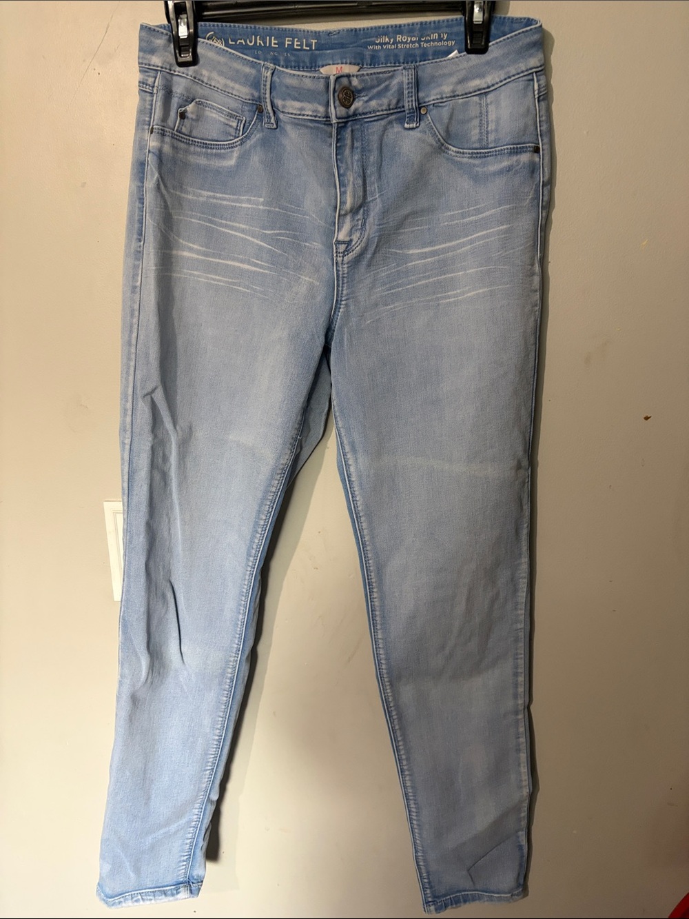 Laurie Felt Light Blue Stretch Skinny Jeggings
